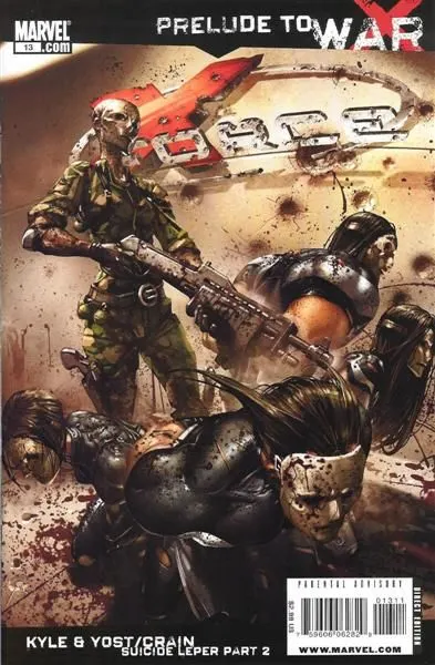 X-Force, Vol. 3 #13 comic book cover, 2009