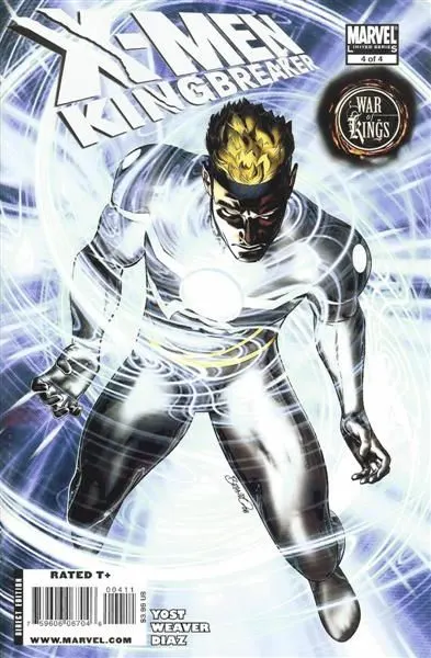 X-Men: Kingbreaker #4 comic book cover, 2009