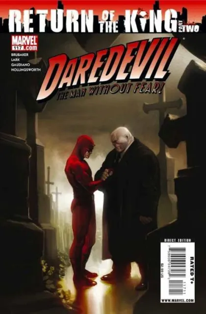 Daredevil, Vol. 2 #117 Direct Edition comic book cover, 2009