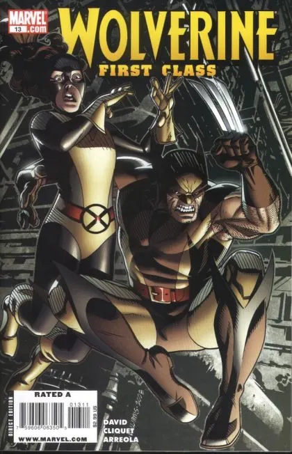 Wolverine: First Class #13 comic book cover, 2009
