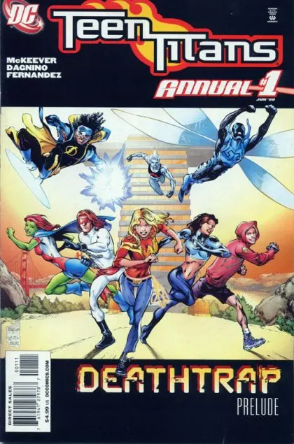 Teen Titans, Vol. 3 Annual #1 comic book cover, 2009