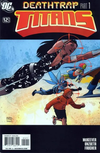 Titans, Vol. 2 #12 comic book cover, 2009