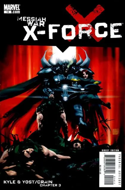 X-Force, Vol. 3 #14 Kaare Andrews regular comic book cover, 2009