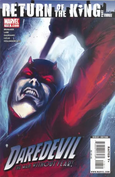 Daredevil, Vol. 2 #118 Marko Djurdjevic Regular Cover comic book cover, 2009