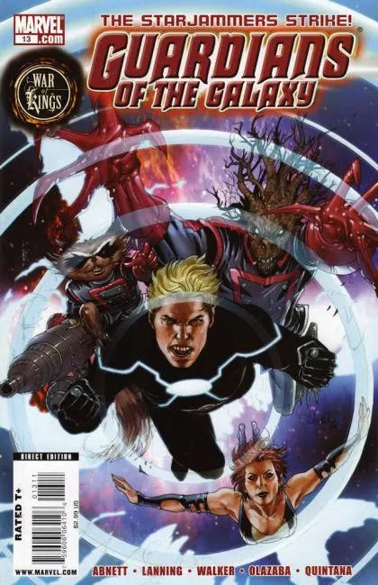 Guardians of the Galaxy, Vol. 2 #13 comic book cover, 2009