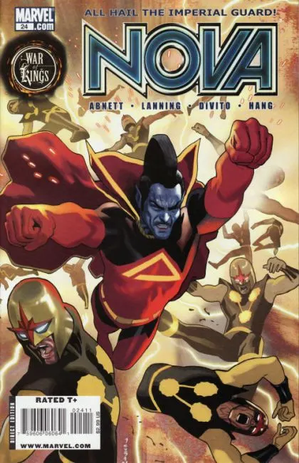 Nova, Vol. 4 #24 comic book cover, 2009