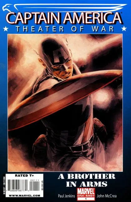 Captain America: Theater of War - A Brother in Arms #1 comic book cover, 2009