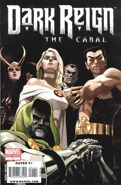 Dark Reign: The Cabal #1 comic book cover, 2009