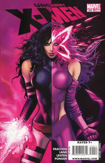 Uncanny X-Men, Vol. 1 #509 Greg Land Regular comic book cover, 2009