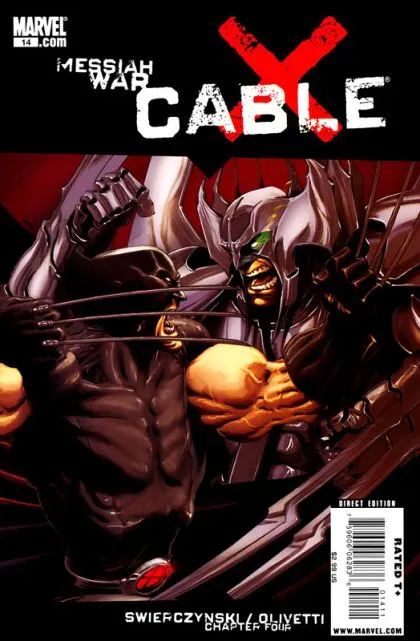 Cable, Vol. 2 #14 Ariel Olivetti Cover comic book cover, 2009