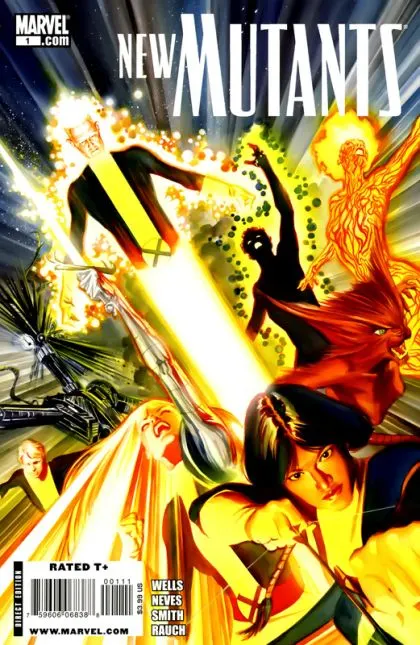 New Mutants, Vol. 3 #1 Alex Ross Cover comic book cover, 2009