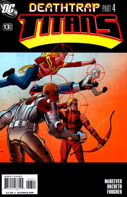 Titans, Vol. 2 #13 comic book cover, 2009