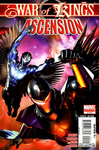 War of Kings: Ascension #2 comic book cover, 2009