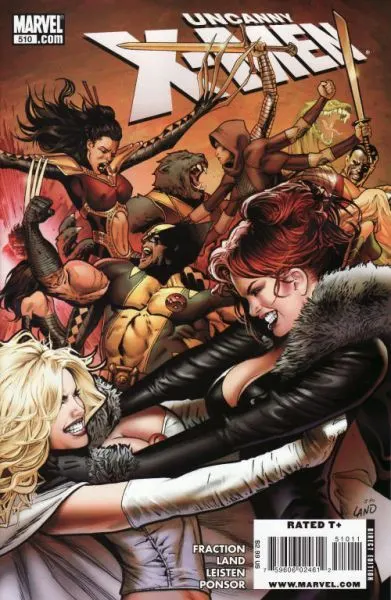 Uncanny X-Men, Vol. 1 #510 Greg Land Regular comic book cover, 2009