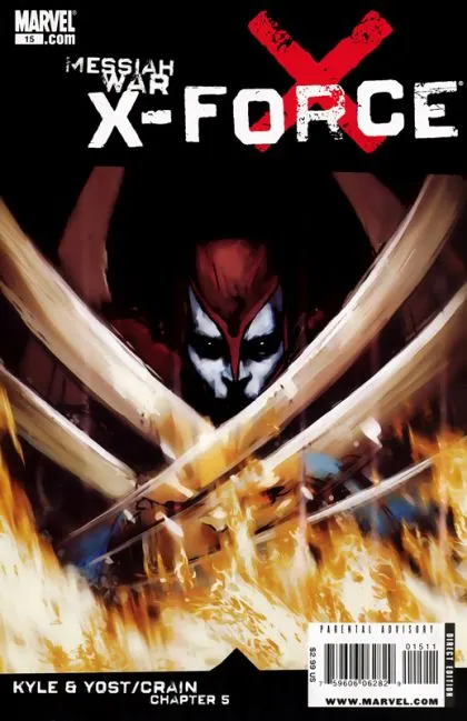 X-Force, Vol. 3 #15 Kaare Andrews regular comic book cover, 2009