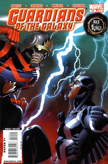 Guardians of the Galaxy, Vol. 2 #14 comic book cover, 2009