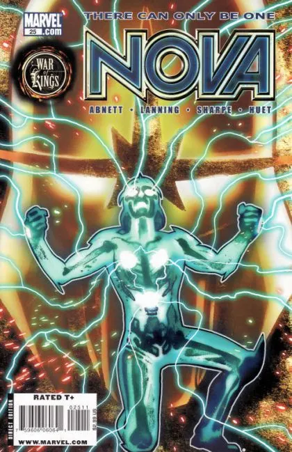 Nova, Vol. 4 #25 comic book cover, 2009