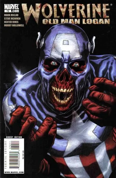 Wolverine, Vol. 3 #72 Direct Edition comic book cover, 2009