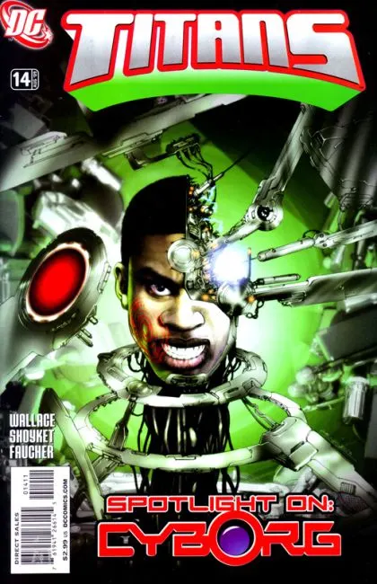Titans, Vol. 2 #14 comic book cover, 2009