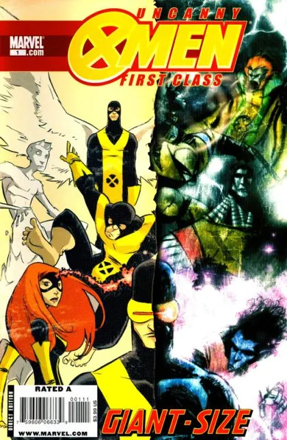 Uncanny X-Men: First Class Giant-Size Special #1 comic book cover, 2009