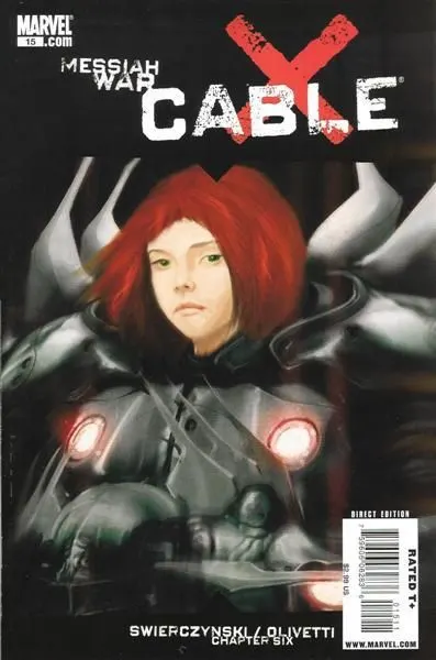 Cable, Vol. 2 #15 Kaare Andrews Regular Cover comic book cover, 2009