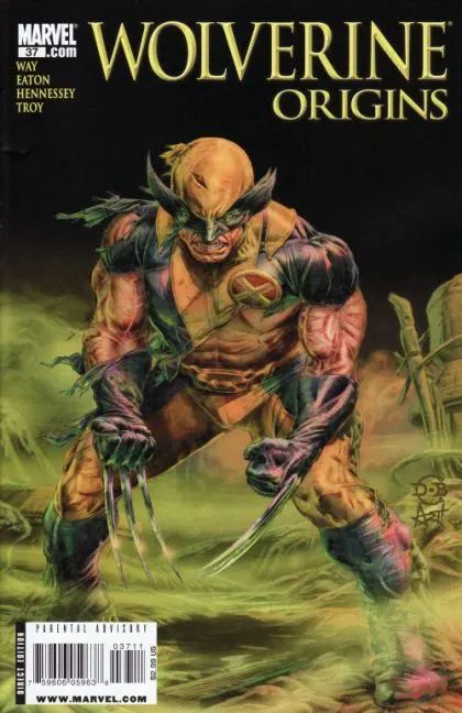 Wolverine: Origins #37 comic book cover, 2009