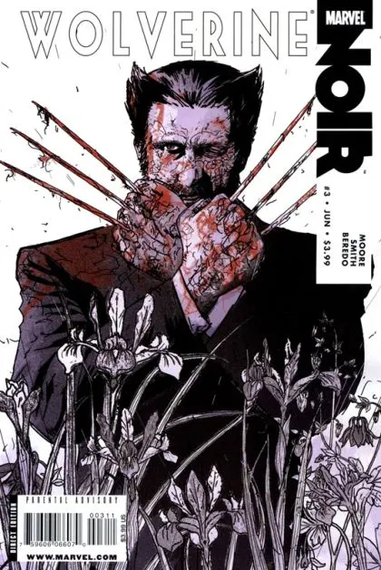 Wolverine Noir #3 C.P. Smith Regular comic book cover, 2009