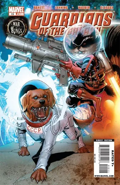 Guardians of the Galaxy, Vol. 2 #15 comic book cover, 2009