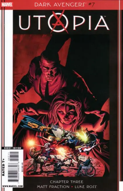 Dark Avengers #7 Mike Deodato Jr. Regular comic book cover, 2009