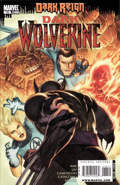 Wolverine, Vol. 3 #76 Leinil Francis Yu Regular Cover comic book cover, 2009