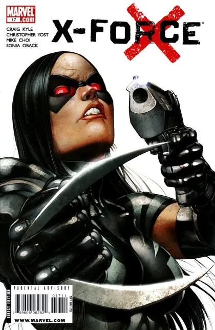 X-Force, Vol. 3 #17 Mike Choi Regular comic book cover, 2009