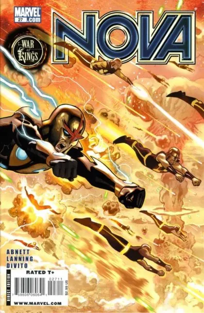 Nova, Vol. 4 #27 comic book cover, 2009