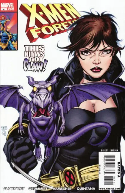 X-Men Forever, Vol. 2 #4 Tom Grummett Regular Cover comic book cover, 2009