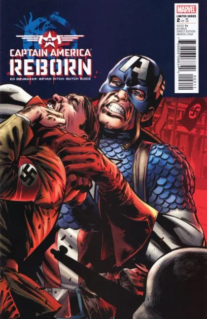Captain America: Reborn #2 Bryan Hitch Regular Wraparound Cover comic book cover, 2009