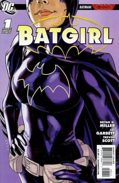 Batgirl, Vol. 3 #1 Direct Edition comic book cover, 2009