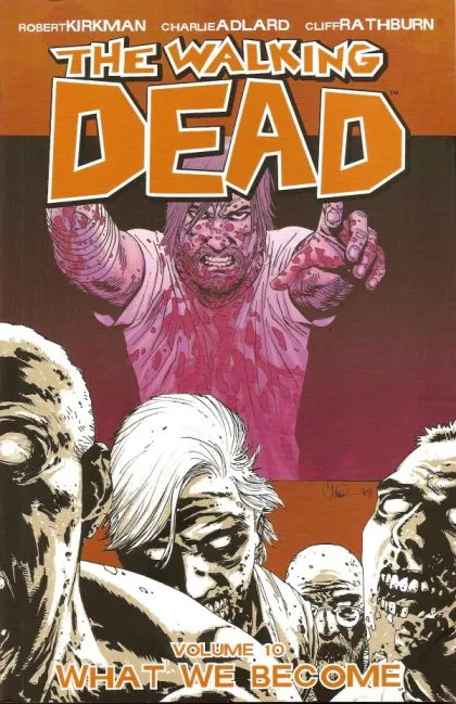 The Walking Dead TP #10 Second Printing comic book cover, 2009