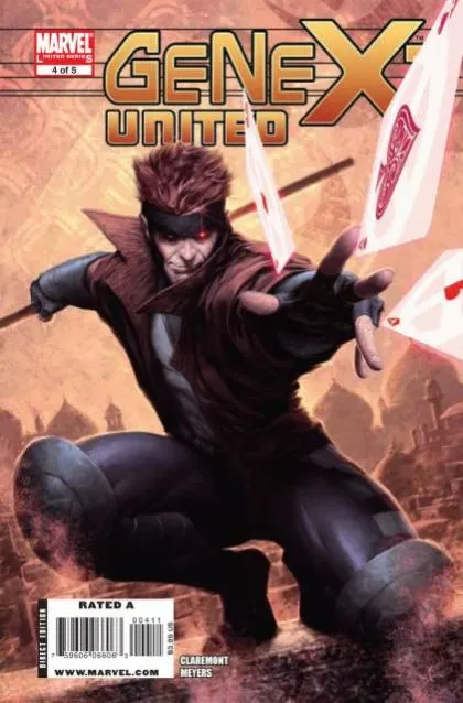 Genext United #4 comic book cover, 2009
