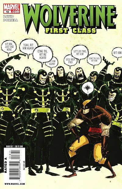 Wolverine: First Class #18 Skottie Young Regular Cover comic book cover, 2009