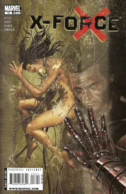 X-Force, Vol. 3 #18 Mike Choi Regular comic book cover, 2009
