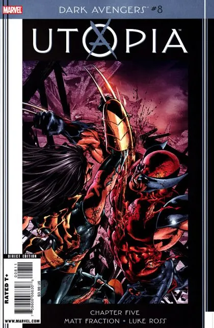 Dark Avengers #8 Mike Deodato regular comic book cover, 2009