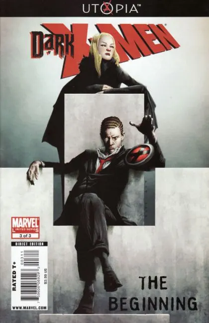 Dark X-Men: The Beginning #3 comic book cover, 2009