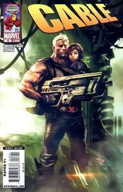 Cable, Vol. 2 #18 comic book cover, 2009