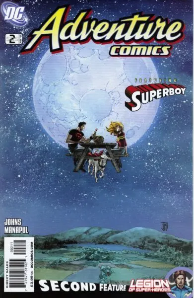 Adventure Comics, Vol. 3 #2(505)-A comic book cover, 2009