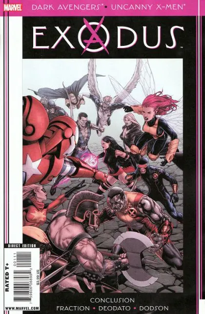 Dark Avengers / Uncanny X-Men: Exodus #1 Steve McNiven Regular comic book cover, 2009