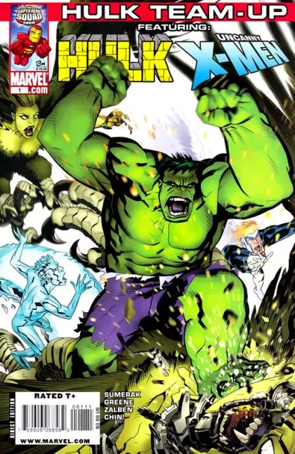 Hulk Team-Up #1 comic book cover, 2009