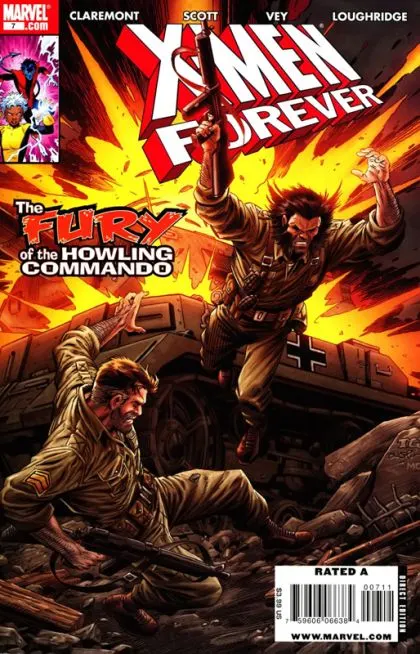 X-Men Forever, Vol. 2 #7 comic book cover, 2009