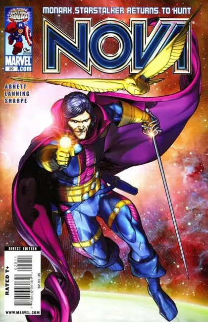 Nova, Vol. 4 #29 comic book cover, 2009