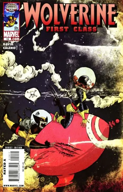 Wolverine: First Class #19 comic book cover, 2009