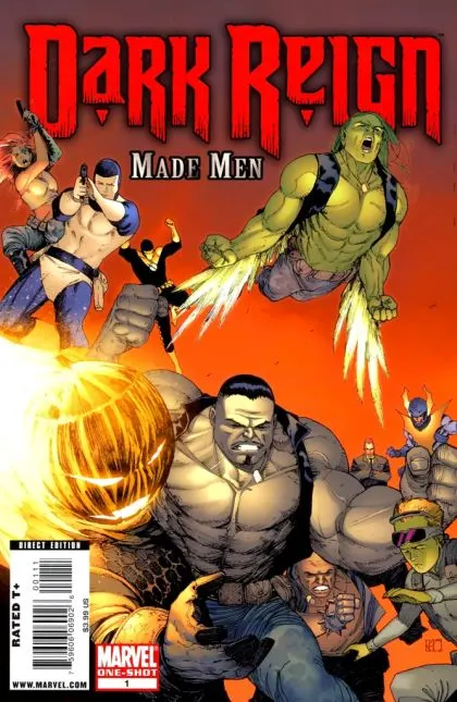 Dark Reign: Made Men #1 comic book cover, 2009