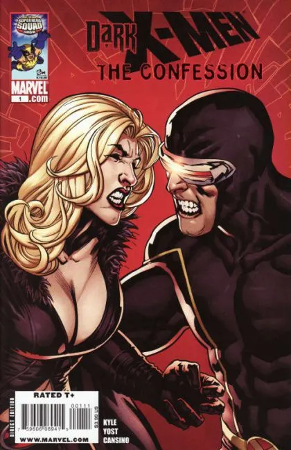 Dark X-Men: The Confession #1 comic book cover, 2009